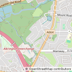 Map of Manchester