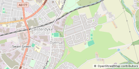 Map of Bradford