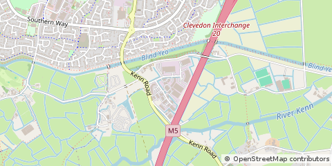 Map of Clevedon