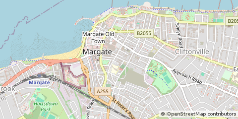 Map of Margate