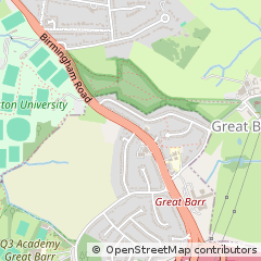 Map of Birmingham, West Midlands