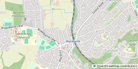 Map of Leeds
