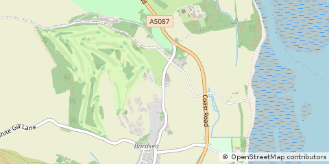 Map of Ulverston, Cumbria