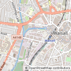 Map of Walsall