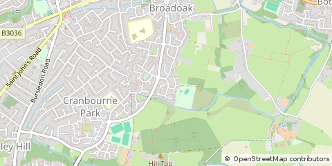 Map of Southampton, Hampshire