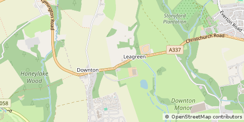 Map of Lymington, Hampshire