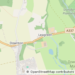 Map of Lymington, Hampshire