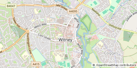 Map of Oxfordshire