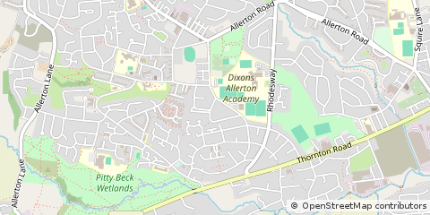 Map of Bradford