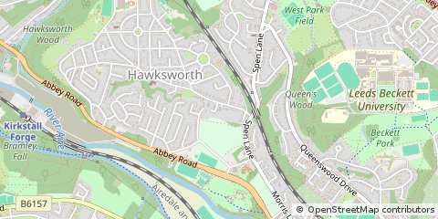 Map of Leeds