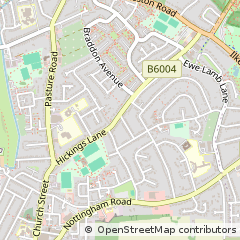 Map of Nottingham