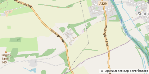 Map of Wallingford, Oxfordshire