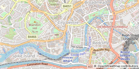 Map of Bristol