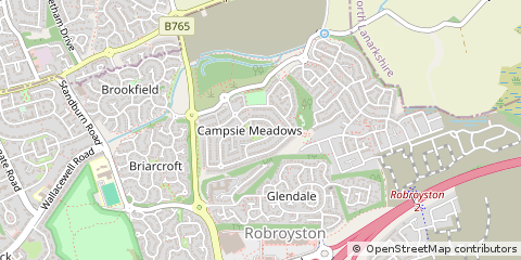 Map of Glasgow