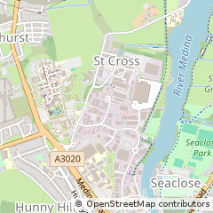 Map of Newport, Isle of Wight