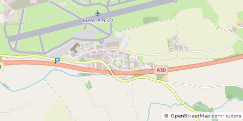 Map of Exeter, Devon