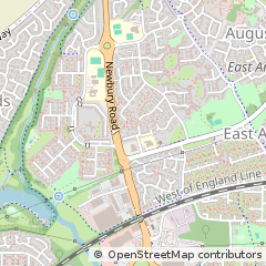Map of Andover, Hampshire