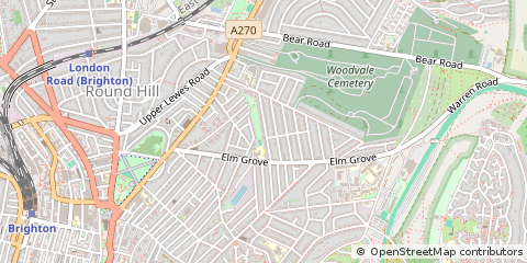 Map of Brighton