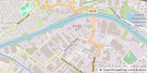 Map of Manchester