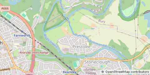 Map of Manchester