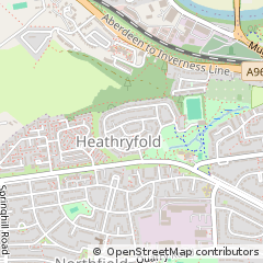 Map of Aberdeen