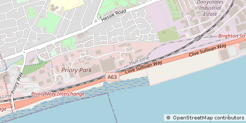 Map of Hull