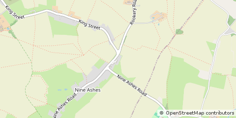Map of Ingatestone, Essex
