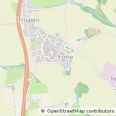 Map of Truro, Cornwall