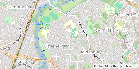 Map of Southampton