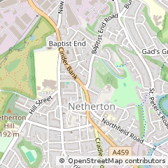 Map of West Midlands