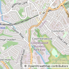 Map of West Midlands