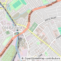 Map of Nottingham
