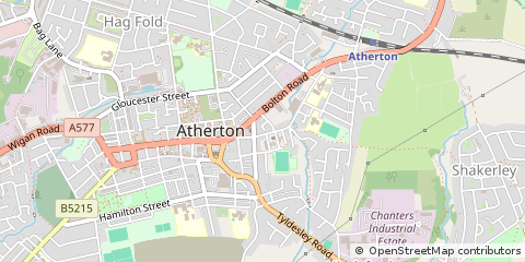 Map of Manchester