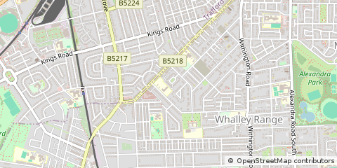 Map of Manchester