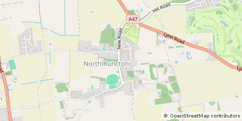 Map of Kings Lynn, Norfolk