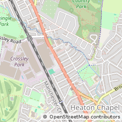 Map of Stockport