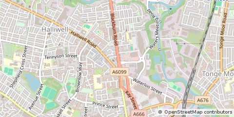 Map of Bolton