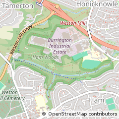 Map of Plymouth, Devon