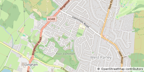 Map of Ferndown