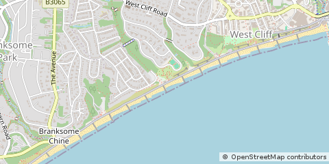 Map of Bournemouth