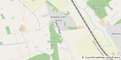 Map of Newcastle-Under-Lyme