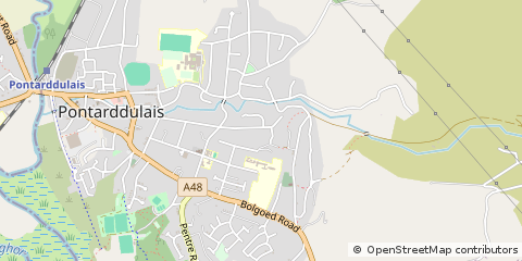 Map of Swansea