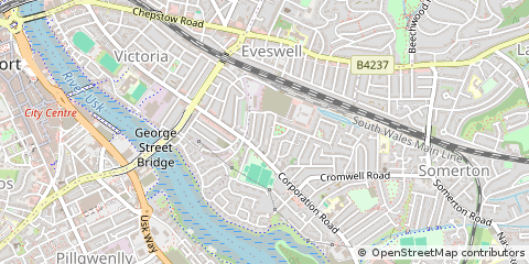 Map of Newport