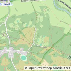 Map of Guildford, Surrey