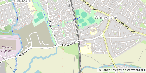 Map of Nuneaton