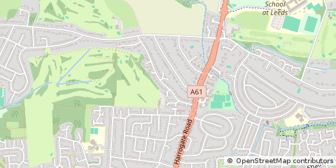Map of Leeds