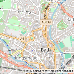 Map of Bath