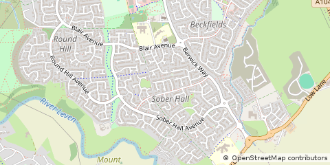 Map of Stockton-on-Tees