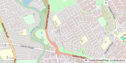 Map of Hull
