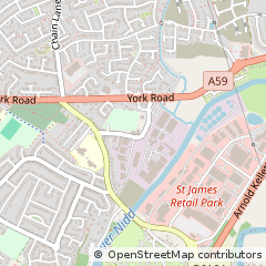 Map of Knaresborough, North Yorkshire